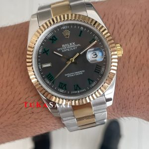 Rolex Datejust Wimbledon 126333 Oyster 41mm Replika Saat