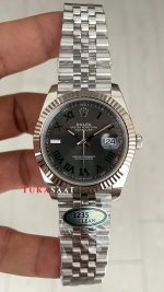 Rolex Datejust Wimbledon 126334 Jubilee 41mm 3235 Swiss ETA Saat Copy Clean