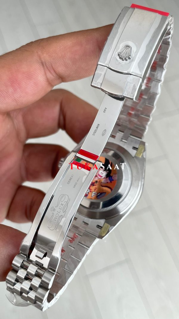 Rolex Datejust Wimbledon 126334 Jubilee 41mm DD3235 V2 Super Klon Swiss ETA Saat AR Factory