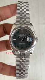 Rolex Datejust Wimbledon 126334 Jubilee 41mm Replika Saat