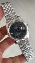 Rolex Datejust Wimbledon 126334 Jubilee 41mm Replika Saat