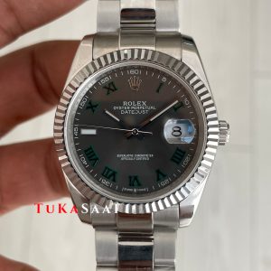 Rolex Datejust Wimbledon 126334 Oyster 41mm Replika Saat