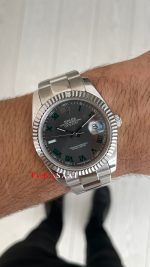 Rolex Datejust Wimbledon 126334 Oyster 41mm Replika Saat