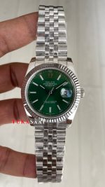 Rolex Datejust Yeşil 126334 Jubilee Mint Green 41mm Replika Saat