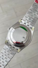 Rolex Datejust Yeşil 126334 Jubilee Mint Green Dial 41mm V2 3235 Super Clone Swiss ETA Saat VS Factory