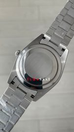 Rolex Day Date Mavi 228239 Blue Roman Dial 40mm Silver Replika Saat