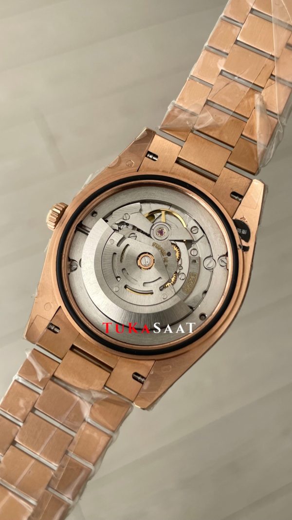Rolex Day Date Yeşil 228235 Olive Green 40mm Rosegold Swiss ETA Saat GS Factory