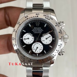 Rolex Daytona Baby Le Mans Cosmograph 126509 Siyah Kadran 40mm Replika Saat