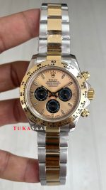 Rolex Daytona Cosmograph 126503 Champagne Two Tone Gold 40mm Replika Saat