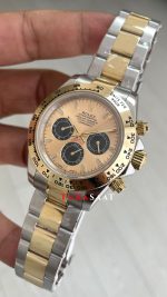Rolex Daytona Cosmograph 126503 Champagne Two Tone Gold 40mm Replika Saat