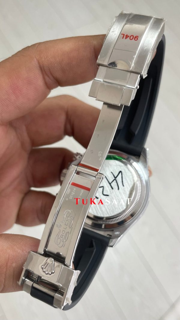 Rolex Daytona Ghost 126519LN Oysterflex Gri Kadran 40mm 4131 Super Clone Swiss Eta Saat QF Factory Rolex Daytona Ghost 126519LN Oysterflex Gri Kadran 40mm 4131 Super Clone Swiss Eta Saat QF Factory