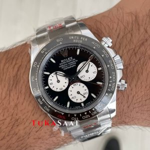 Rolex Daytona Le Mans 126529LN Black Dial 40mm 4132 Super Clone Swiss ETA Saat QF Factory