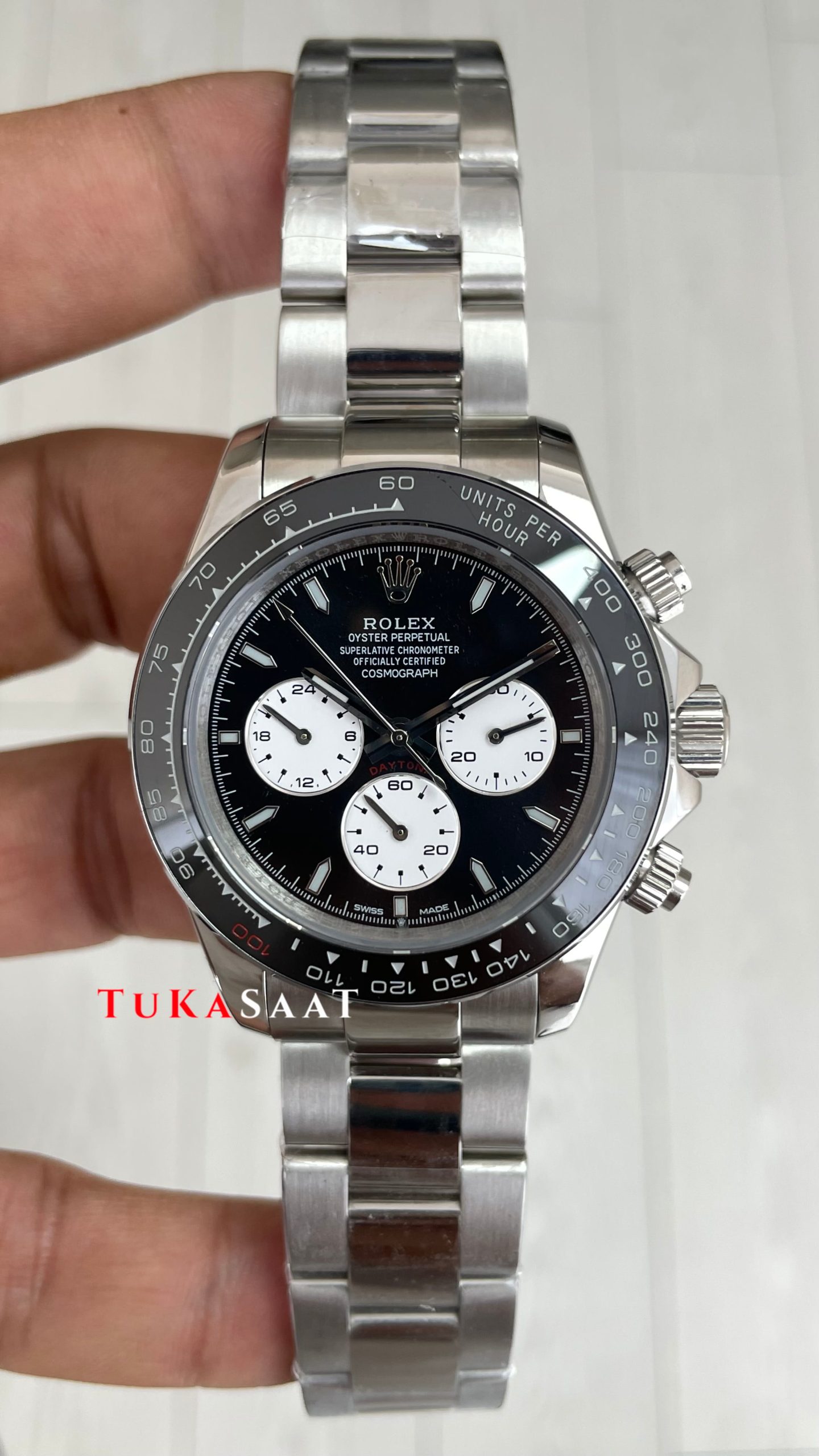 Rolex Daytona Le Mans 126529LN Siyah Kadran 40mm Replika Saat Rolex Daytona Le Mans 126529LN Siyah Kadran 40mm Replika Saat