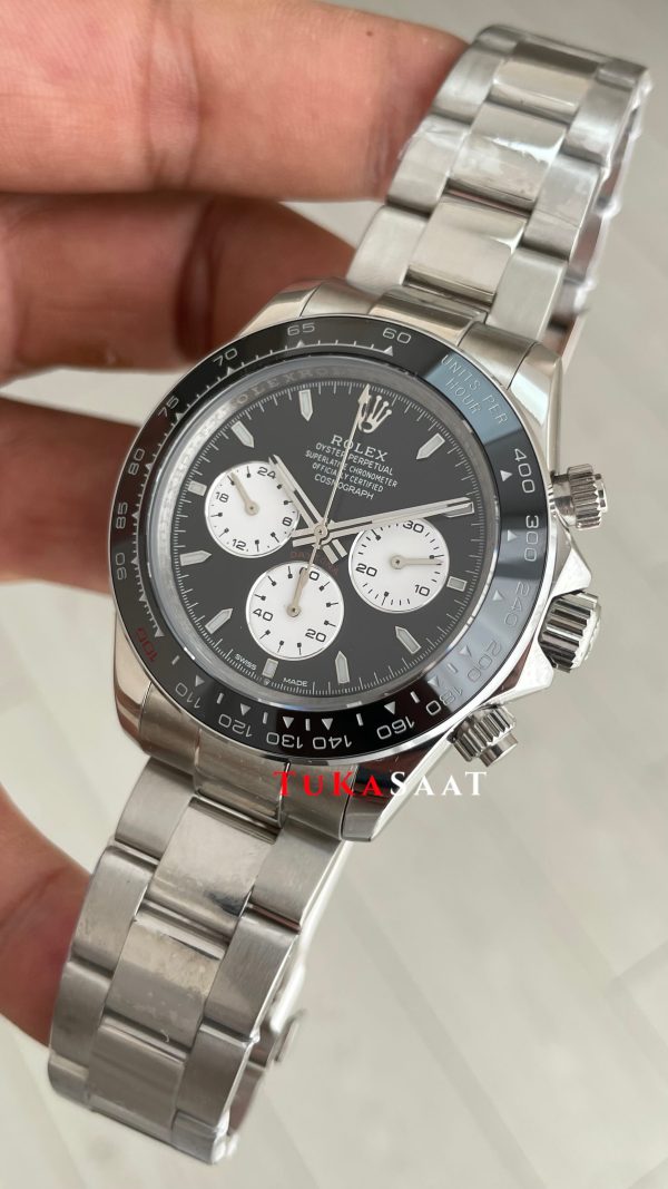 Rolex Daytona Le Mans 126529LN Siyah Kadran 40mm Replika Saat Rolex Daytona Le Mans 126529LN Siyah Kadran 40mm Replika Saat