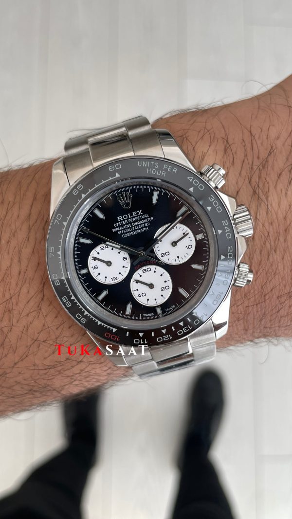 Rolex Daytona Le Mans 126529LN Siyah Kadran 40mm Replika Saat Rolex Daytona Le Mans 126529LN Siyah Kadran 40mm Replika Saat