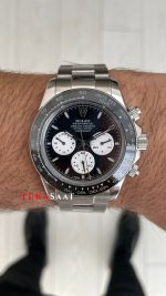 Rolex Daytona Le Mans 126529LN Siyah Kadran 40mm Replika Saat