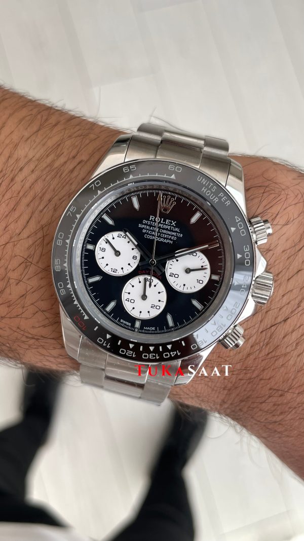 Rolex Daytona Le Mans 126529LN Siyah Kadran 40mm Replika Saat Rolex Daytona Le Mans 126529LN Siyah Kadran 40mm Replika Saat