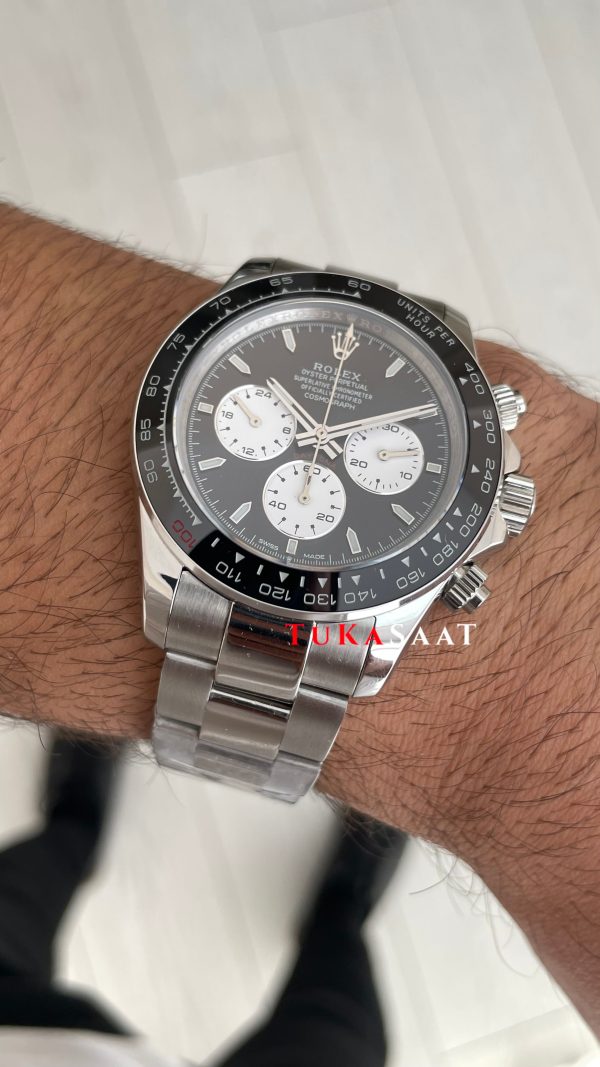 Rolex Daytona Le Mans 126529LN Siyah Kadran 40mm Replika Saat Rolex Daytona Le Mans 126529LN Siyah Kadran 40mm Replika Saat
