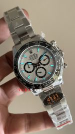 Rolex Daytona Panda 126500LN Beyaz Kadran 40mm 4131 Super Clone Swiss ETA Saat QF Factory