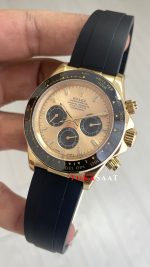 Rolex Daytona Pikachu 126518LN Gold Oysterflex 40mm Replika Saat