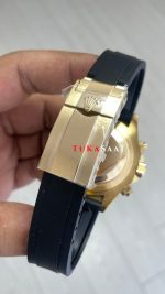 Rolex Daytona Pikachu 126518LN Gold Oysterflex 40mm Replika Saat