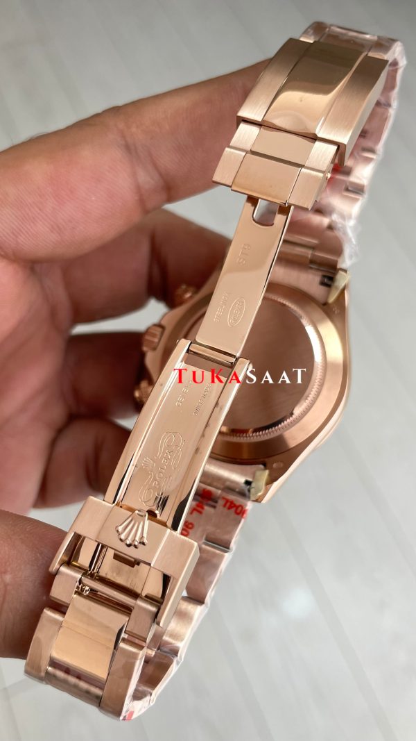 Rolex Daytona Rainbow 116595RBOW Rose 40mm Replika Saat