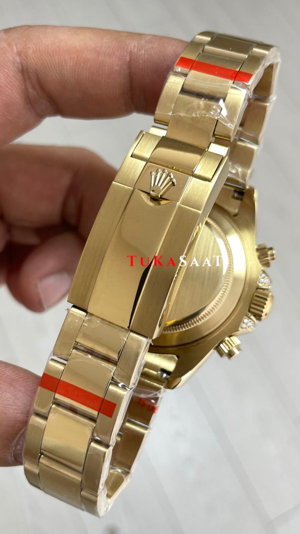Rolex Daytona Rainbow 116598RBOW Gold 40mm Replika Saat