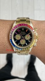 Rolex Daytona Rainbow 126598RBOW Replika Saat