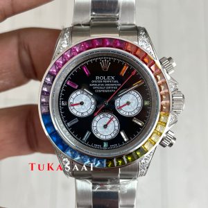 Rolex Daytona Rainbow 126599RBOW Replika Saat