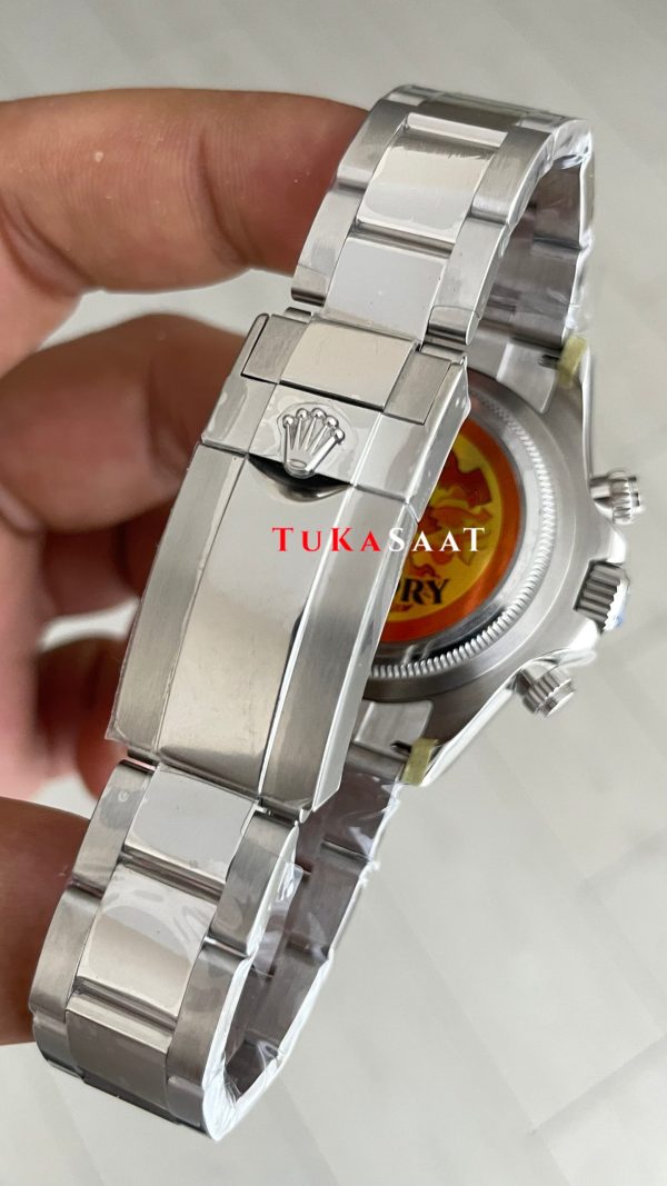 Rolex Daytona Siyah 126500LN Black Dial 40mm 4131 Super Clone Swiss ETA Saat QF Factory Rolex Daytona Siyah 126500LN Black Dial 40mm 4131 Super Clone Swiss ETA Saat QF Factory