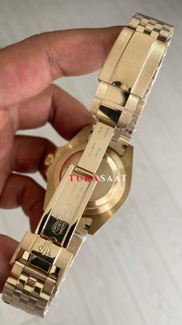 Rolex Gmt Master II 126718GRNR Jubilee Gold 40mm Replika Saat Rolex Gmt Master II 126718GRNR Jubilee Gold 40mm Replika Saat