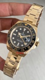 Rolex Gmt Master II Gold Green Arrow 116718LN Oyster 40mm Replika Saat