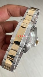 Rolex Green Arrow Gmt Master II 116713LN Two Tone Gold 40mm Replika Saat