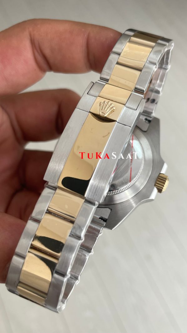 Rolex Green Arrow Gmt Master II 116713LN Two Tone Gold 40mm Replika Saat Rolex Green Arrow Gmt Master II 116713LN Two Tone Gold 40mm Replika Saat