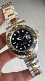 Rolex Green Arrow Gmt Master II 116713LN Two Tone Gold 40mm Replika Saat