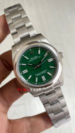 Rolex Oyster Perpetual Green 134300 Yeşil 41mm Replika Saat