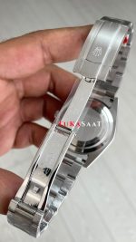 Rolex Oyster Perpetual Red Coral 124300 Mercan Kırmızı Kadran 41mm Replika Saat