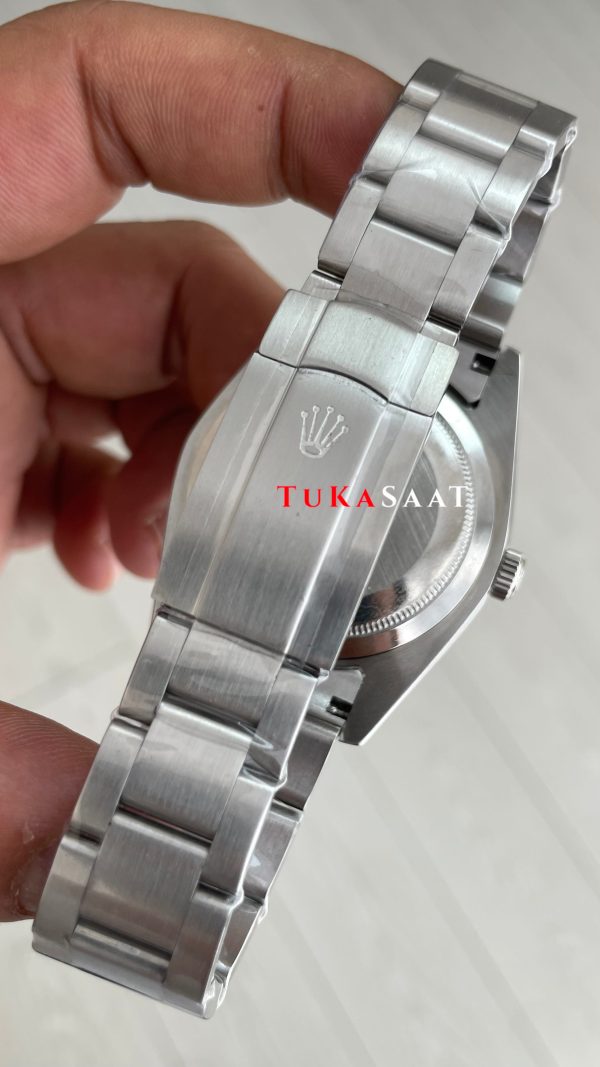 Rolex Oyster Perpetual Red Coral 124300 Mercan Kırmızı Kadran 41mm Replika Saat
