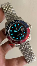 Rolex Pepsi Gmt Master II 126710BLNO Jubilee 40mm Replika Saat