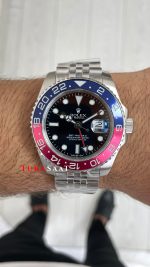 Rolex Pepsi Gmt Master II 126710BLNO Jubilee 40mm Replika Saat