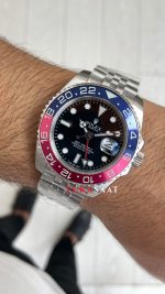 Rolex Pepsi Gmt Master II 126710BLNO Jubilee 40mm Replika Saat
