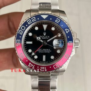 Rolex Pepsi Gmt Master II 126710BLNO Oyster 40mm Replika Saat