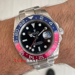 Rolex Pepsi Gmt Master II 126710BLNO Oyster 40mm Replika Saat