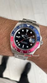 Rolex Pepsi Gmt Master II 126710BLNO Oyster 40mm Replika Saat