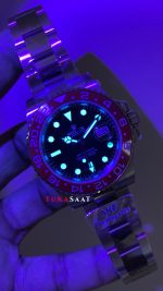 Rolex Pepsi Gmt Master II 126710BLRO Oyster 40mm DD3285 V4 Swiss ETA Saat AR Factory