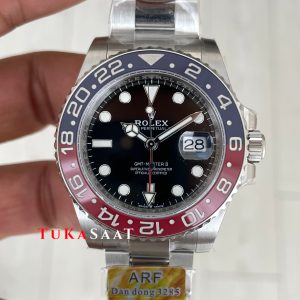 Rolex Pepsi Gmt Master II 126710BLRO Oyster 40mm DD3285 V4 Swiss ETA Saat AR Factory