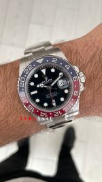 Rolex Pepsi Gmt Master II 126710BLRO Oyster 40mm DD3285 V4 Swiss ETA Saat AR Factory