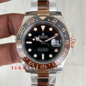 Rolex Root Beer Gmt Master II 126711CHNR Oyster V4 DD3285 Super Klon Swiss ETA Saat AR Factory