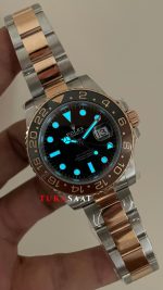 Rolex Root Beer Gmt Master II 126711CHNR Oyster V4 DD3285 Super Klon Swiss ETA Saat AR Factory