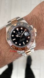 Rolex Root Beer Gmt Master II 126711CHNR Oyster V4 DD3285 Super Klon Swiss ETA Saat AR Factory